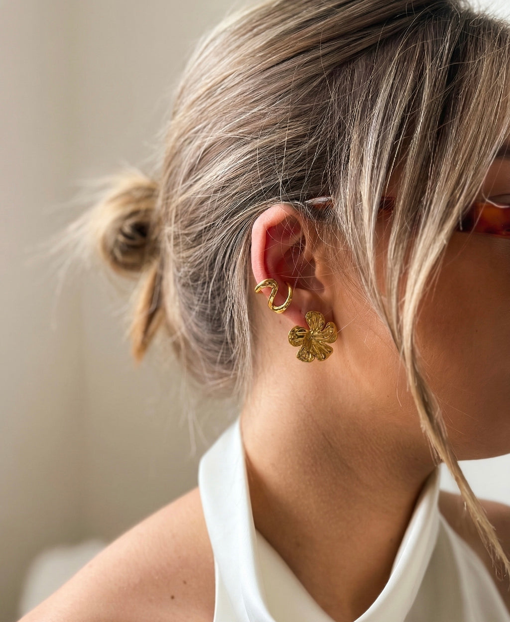 Boucles d'oreilles Flora