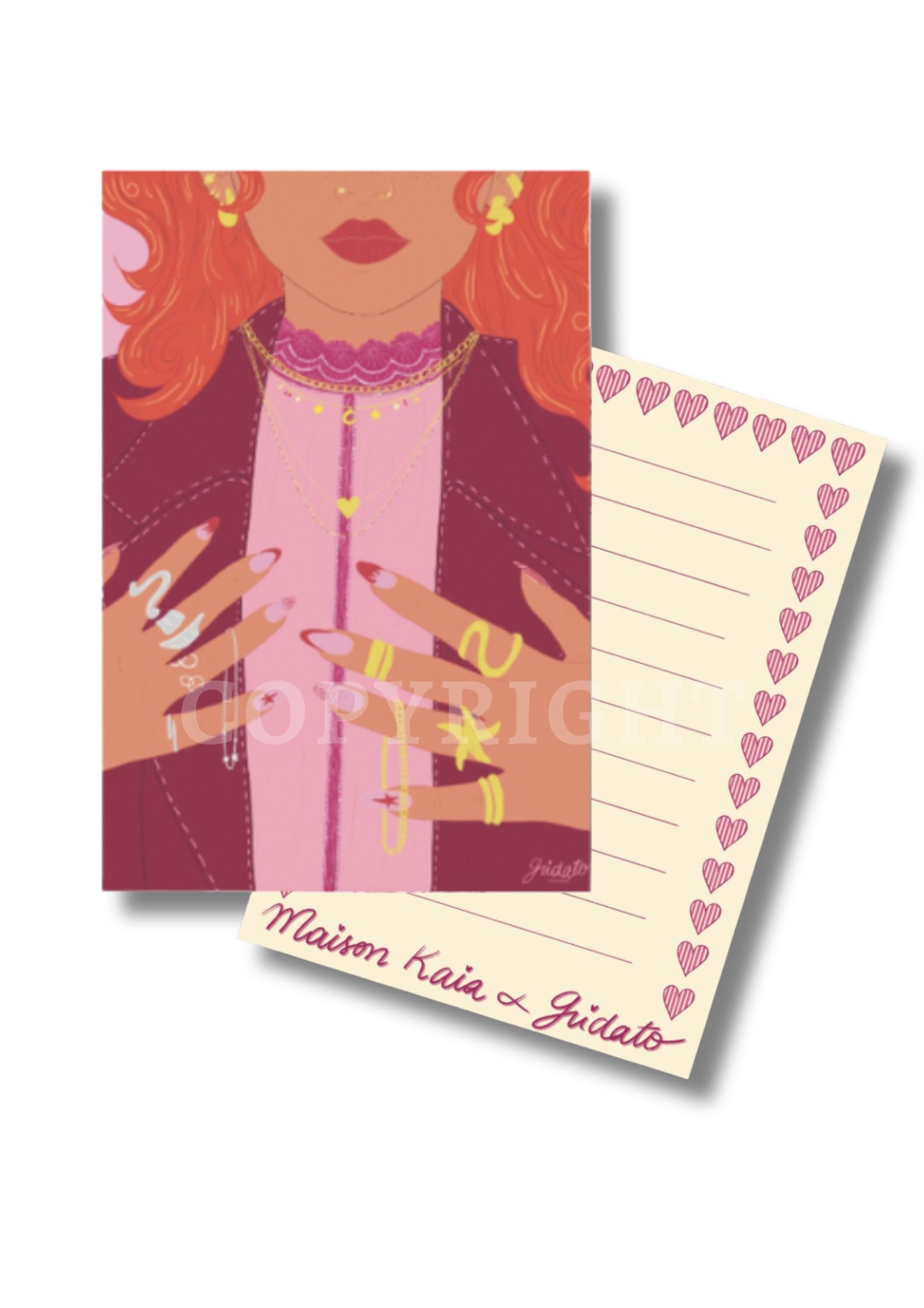 Carte Illustrée – Gridato x Maison Kaia