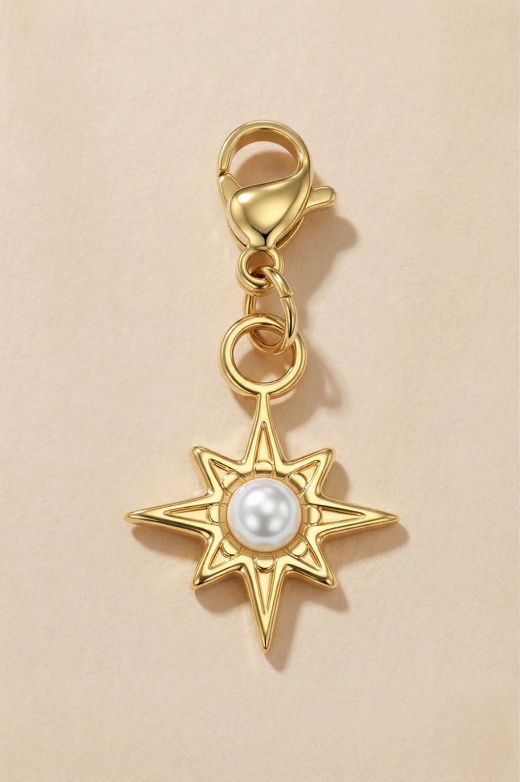 Charm Étoile avec perle