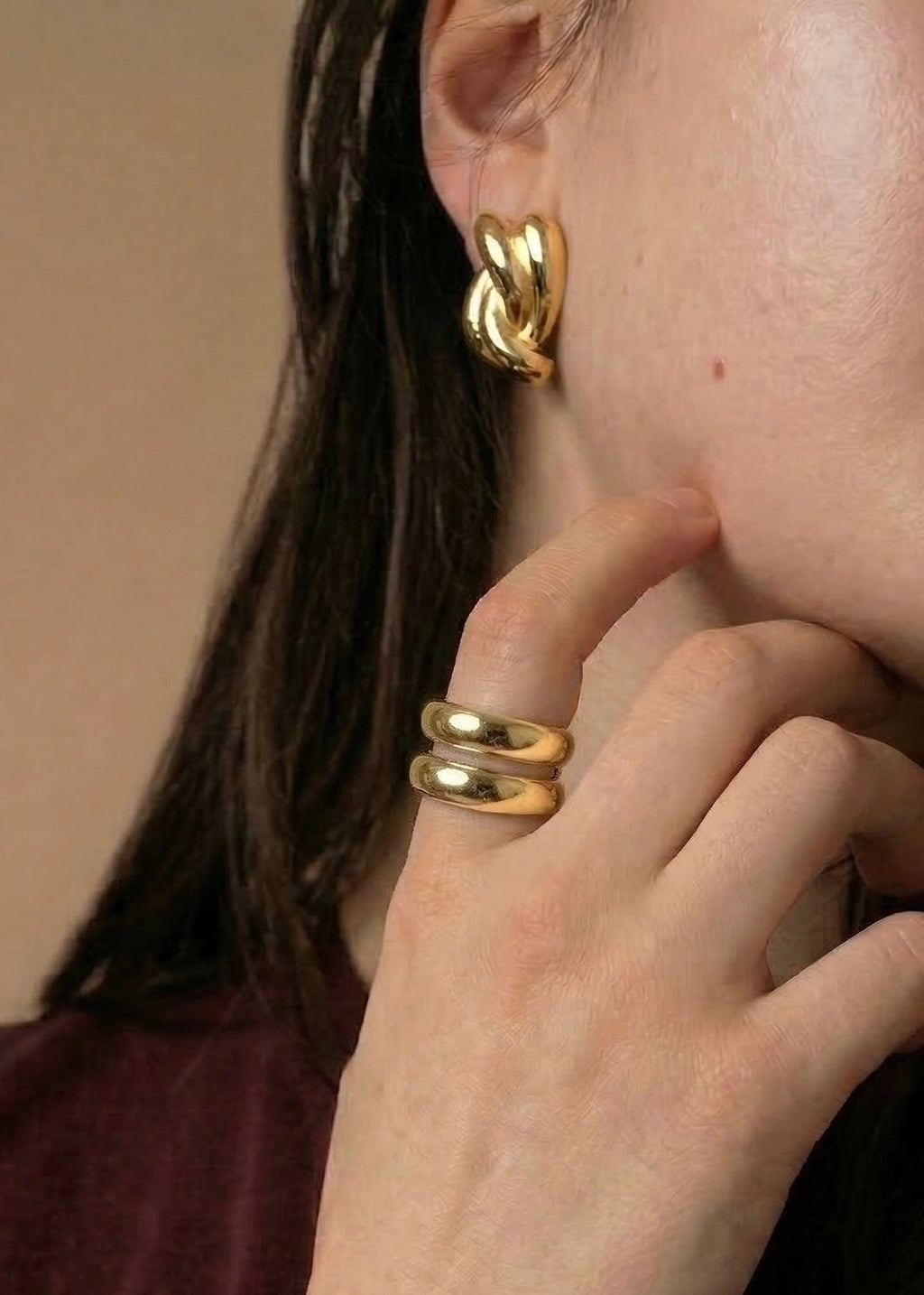 Boucles d’oreilles Romane