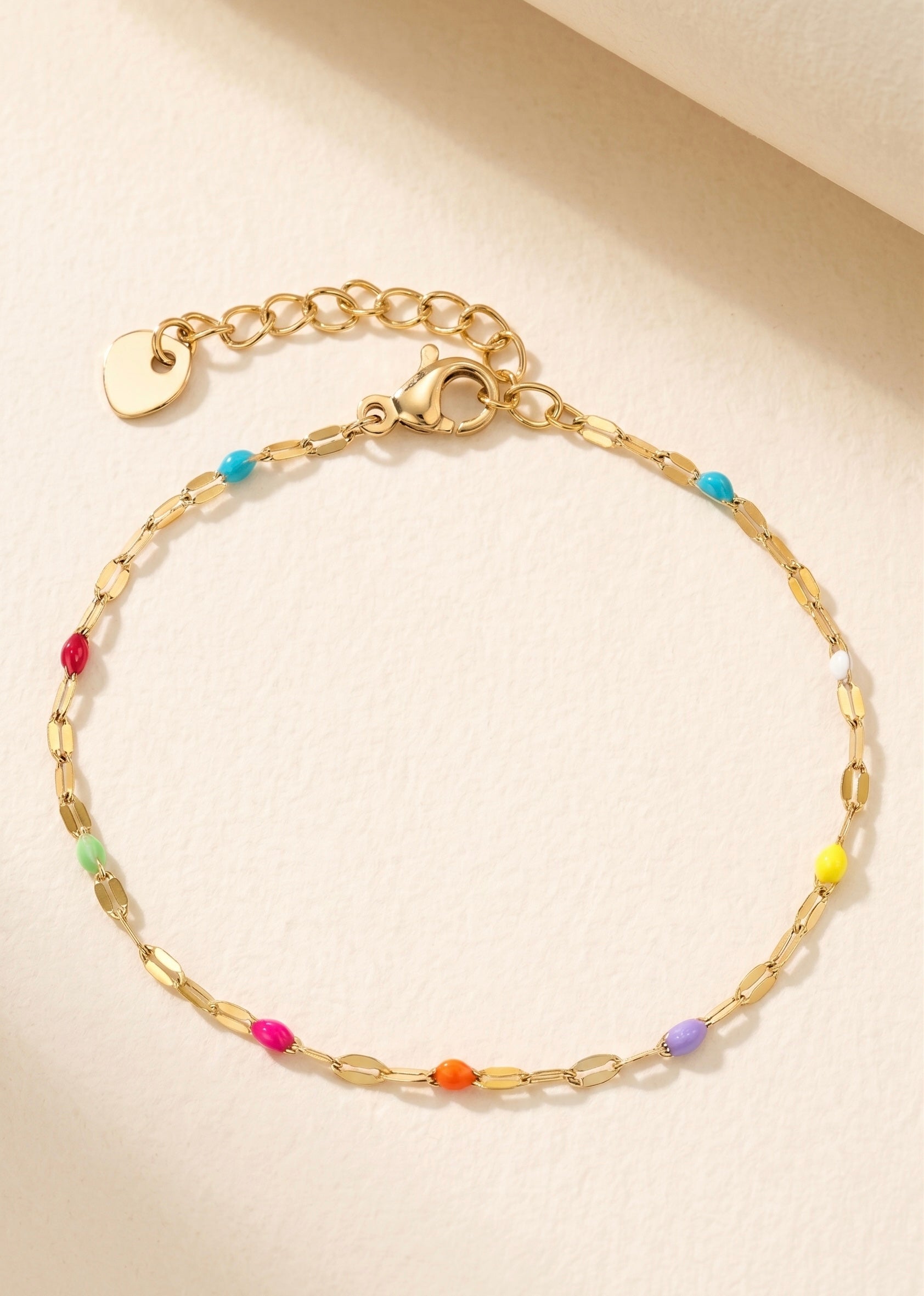 Bracelet fin coloré